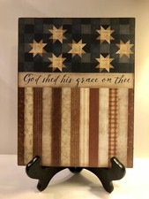 American flag quilt for sale  Milton