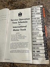 Caminhão Scout 80 International Harvester Service Operation Time Schedule comprar usado  Enviando para Brazil