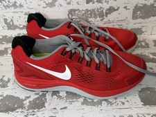 Nike Lunarglide. Tamanho 9,5. Vermelho e branco. Sapato de corrida masculino., usado comprar usado  Enviando para Brazil