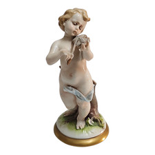 Statuina capodimonte vintage usato  Carrara