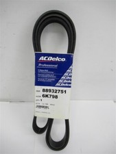 Cinto em V ACDelco 6K798, 80,33" OC, 6 nervuras serpentina comprar usado  Enviando para Brazil