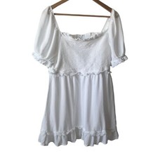 Topshop white smocked for sale  Temple
