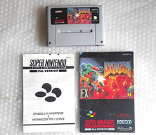 Doom Super Nintendo Snes Pal Gig Italiano TESTED cartuccia + libretto istruzioni, usado comprar usado Doom Super Nintendo Snes Pal Gig Italiano TESTED cartuccia + libretto istruzioni, usado comprar usado  Enviando para Brazil