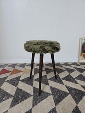 Tabouret moumoute vintage d'occasion  Tulle