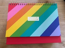 Paperchase rainbow weekly for sale  ABERDARE