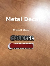 Adesivo adesivo de metal Yamaha logotipo emblema um decalque incluído Yam4-1 comprar usado  Enviando para Brazil
