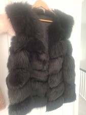 Women fur gilet for sale  BASILDON