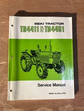 Iseki tractor td4411 d'occasion  Expédié en Belgium