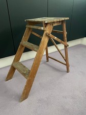Vintage wooden step for sale  RICHMOND