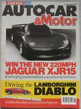 Autocar magazine 1990 for sale  DARWEN