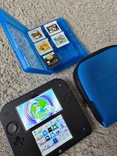 Nintendo 2ds blue for sale  LUTON