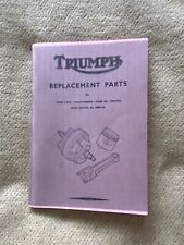 Triumph replacement parts for sale  BEDFORD