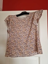 Camicetta donna floreale usato  Moncalieri