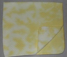 Cobertor de bebê de algodão macio padrão acolchoado amarelo e branco Mignone, usado comprar usado  Enviando para Brazil