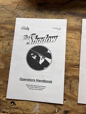 Shadow pinball operator for sale  York