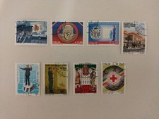 Lotto francobolli commemorativ usato  San Cataldo