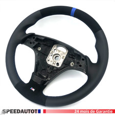 Volant alcantara aplati BMW M3 E46 multifonction anneau bleu na sprzedaż  Wysyłka do Poland