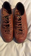 mens brown leather trainers for sale  NEWQUAY