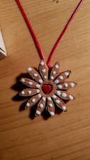Collana ceramica ciondolo usato  Vietri sul Mare