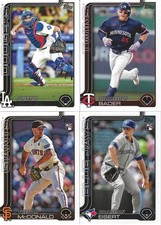 2025 Topps Baseball - #351-525 - BASE & ROOKIES - Escolha e escolha - Preencha o conjunto Ur comprar usado  Enviando para Brazil