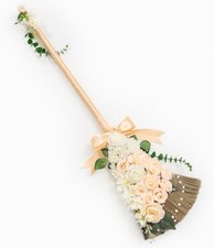 Vassouras de casamento noivo para casamento batedor natural com fitas comprar usado  Enviando para Brazil