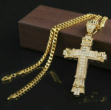 Crystal cross necklace for sale  ROMSEY