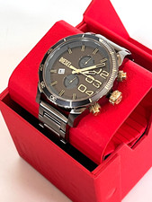 Usado, DIESEL DZ4614 relógio cronógrafo masculino duplo tom bronze display de loja comprar usado  Enviando para Brazil