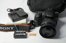 Zestaw lustrzanek Sony Alpha SLT-A58K 20.1 MP z obiektywem 18-55mm, 1852 kliknięcia TOP, używany na sprzedaż  Wysyłka do Poland