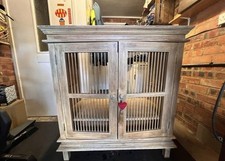 Wood cabinet large. for sale  MORPETH