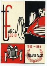 Targa florio cartolina usato  Italia
