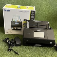 Scanner de Documentos Duplex Colorido Sem Fio Epson Workforce ES-580W com Cabos Testados comprar usado Scanner de Documentos Duplex Colorido Sem Fio Epson Workforce ES-580W com Cabos Testados comprar usado  Enviando para Brazil