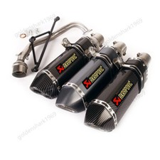 Silenciador silenciador 51mm sistema de exaustão completo tubo cabeçalho para Yamaha GY6 125 150 comprar usado  Enviando para Brazil