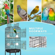 Bird cage black for sale  SALFORD