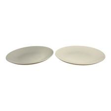 Vintage Museu Eva Zeisel Castleton Branco Porcelana Pratos de Pão Conjunto de Dois comprar usado  Enviando para Brazil