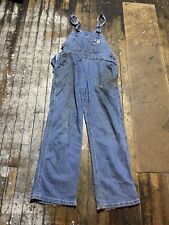Carhartt overalls blue for sale  WARRINGTON