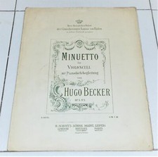Spartito hugo becker usato  Settimo Torinese