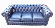 Vintage tufted navy for sale  Van Nuys