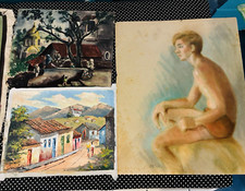 Anonymous paintings lot for sale  Saint Petersburg