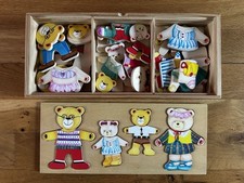 Wooden bear dress for sale  MALDON