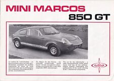 Mini marcos 850gt for sale  BAGSHOT