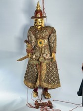 Antique marionette warrior for sale  Shipping to Ireland