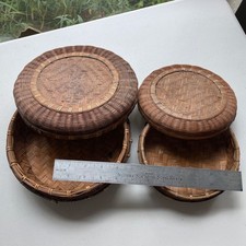 Antique woven sewing for sale  Austin