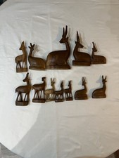 Vintage wooden gazelle for sale Vintage wooden gazelle for sale  LONDON