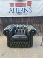 Antique green leather for sale  BOSTON