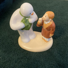Coalport snowman hush for sale  WHITSTABLE