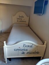 Letto singolo legno usato  Roma