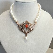 Korallenschmuck collier korall gebraucht kaufen  Pforzheim
