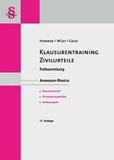 Assessor basics klausurentrain gebraucht kaufen  Stuttgart