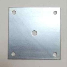 Piastra zincata 230x230mm usato  Altomonte
