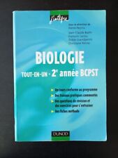 Biologie bcpst année d'occasion  Joinville